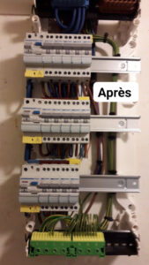 mise aux normes électriques d'un tableau