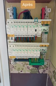 nouveau tableau électrique VAR