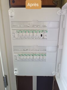 nouveau tableau électrique Garéoult