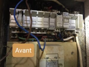 Tableau avant intervention